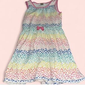 Gymboree Multicolor Heart Pattern Dress